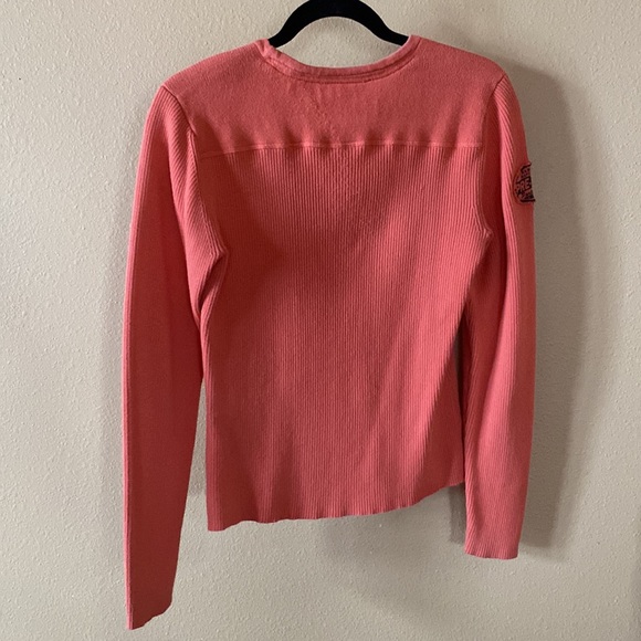 Vintage Harley-Davidson Orange Thermal Top - Picture 5 of 5